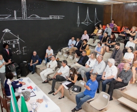 Cerimônia de entrega do Plano Diretor da UnB e a inauguração do Museu da Memória da Universidade de Brasília 